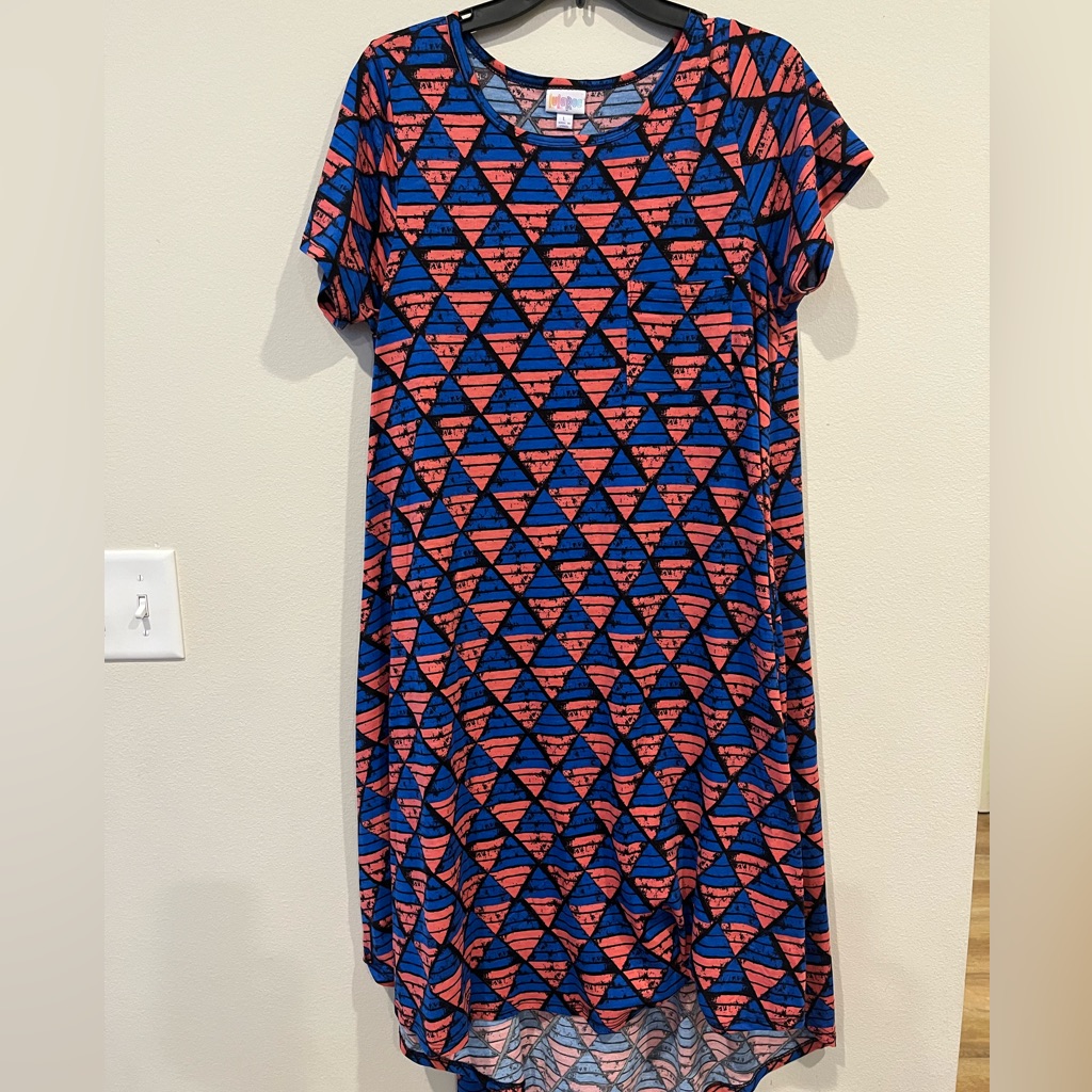 Lularoe Carly High Low Dress Size L